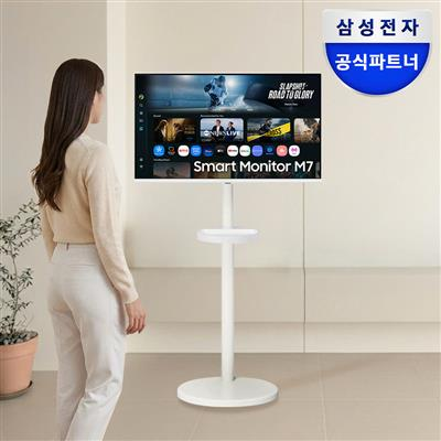 [모니칸] 삼성전자 스마트모니터 M7 M70F 80cm(32인치) UHD 4K + 이동식 스탠드 IPTV 삼탠바이미