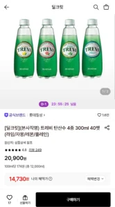 트레비 탄산수 4종 300ml 40펫