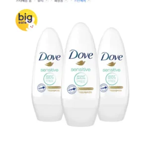 데오드란트 롤온 40ml 센서티브 3개 (임박할인)