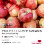 경북 홍로사과 5kg 중소과