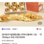나주배 선물세트 고급 1호 (5kg 5-8과)