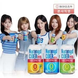 동아오츠카 나랑드사이다 제로 345ml 뚱캔 3종 택 1박스 (총24입)