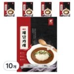순수람 매운 채담카레, 160g (10개) (160g × 10개)