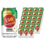 해태htb 갈배사이다 제로, 355ml (24개) (355ml × 24개)