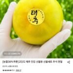 고당도 태추단감 선물세트 2.5kg