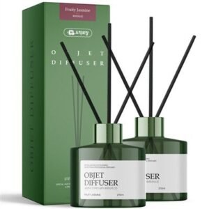 살림백서 오브제 디퓨저, 푸르티자스민, 210ml, 2개