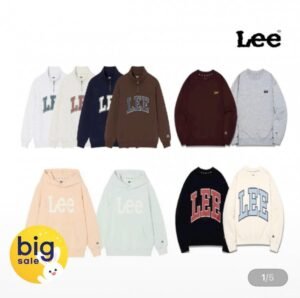Lee키즈 맨투맨, 후드티셔츠 등 6종 택1