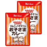 하우스푸즈 레스토랑용 사과와 꿀의 어린이 카레, 130g (2개) (130g × 2개)