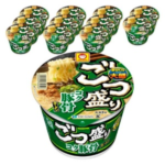 마루찬 고츠모리 진한 돈코츠라멘 12개 (고츠모리 코쿠 돼지뼈라면 115g×12개)