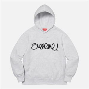 슈프림 Raised Handstyle Hooded Sweatshirt 후드티 SS2SW50-ASHGREY