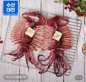 반건조 오징어 5마리(HACCP 인증)