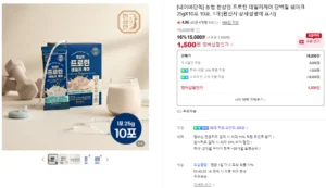 농협 한삼인 프로틴 단백질 쉐이크 25g10포