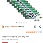 이클립스 스피어민트 34g 12개
