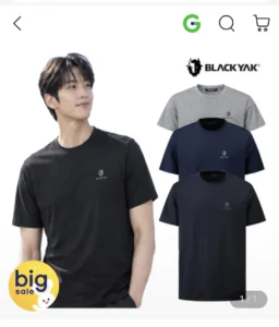블랙야크 트리플 라운드 반팔티