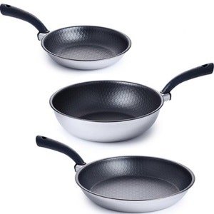 알텐바흐 인덕션 헥사 통5중 프라이팬 세트 3개 (혼합색상 × 프라이팬 22cm + 프라이팬 28cm + 궁중팬 28cm × 1개) 1세트당 90,000원