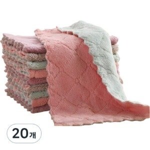 루아르모 물먹는 극세사 요술행주 랜덤발송 (20개) (27 x 16 cm)