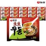 농심 생생우동 16봉지 / 국물이 끝내줘요~