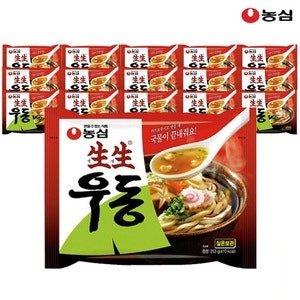 농심 생생우동 16봉지 / 국물이 끝내줘요~