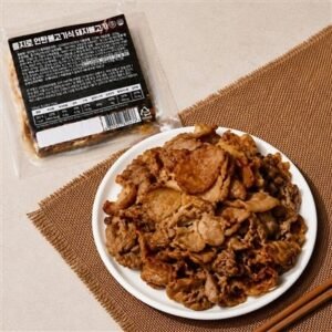 을지로 연탄불고기식 돼지불고기, 250g, 4개