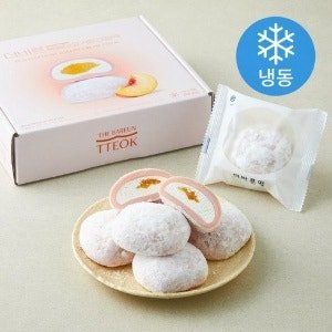 더바른떡 복숭아 요거트 크림떡 (냉동) (60g × 6개입 × 1개)