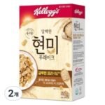 켈로그 현미 푸레이크, 550g (2개) (550g × 2개)