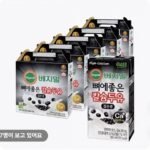 정식품 뼈에좋은칼슘 검은콩 두유 190ml 80팩