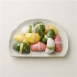 궁중 사색 바람떡, 1kg, 2개