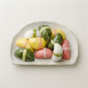 궁중 사색 바람떡, 1kg, 2개