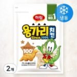 하림 용가리 치킨 (냉동), 1kg (2개) (1kg × 2개)