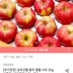 농부선별 홍로 알뜰 사과 2kg