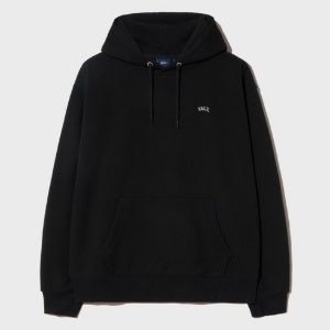 YALE 남녀공용 스몰아치 후드 티셔츠 (Black) [S]