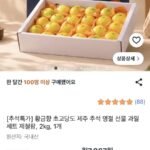황금향 초고당도 제주 추석명절과일세트 2kg
