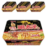 묘조 잇페이짱 야시장의 야끼소바 쇼유 버터 명란 맛 127g (12개)