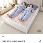 일월 절전형전기매트 더블