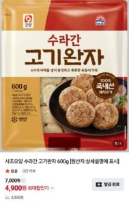 수라간 고기완자 600g x 2팩