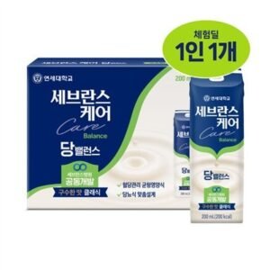 세브란스케어 당밸런스 클래식 구수한맛, 200ml, 4개