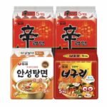 신라면10+안성탕면5+너구리5