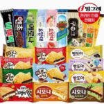빙그레 붕어싸만코/빵또아/시모나 20개 + 아이스크림바 20개