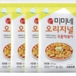 미미네 국물떡볶이 570g 4봉