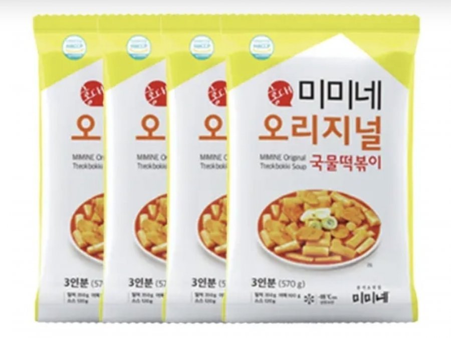 미미네 국물떡볶이 570g 4봉