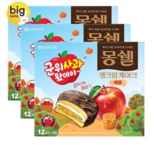 몽쉘 군위사과 애플 408g 3개