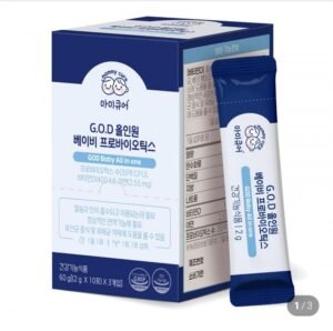 마미큐어 GOD 올인원 아기유산균 30개입