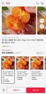 청도 반시 2.5kg 소과 23-28과