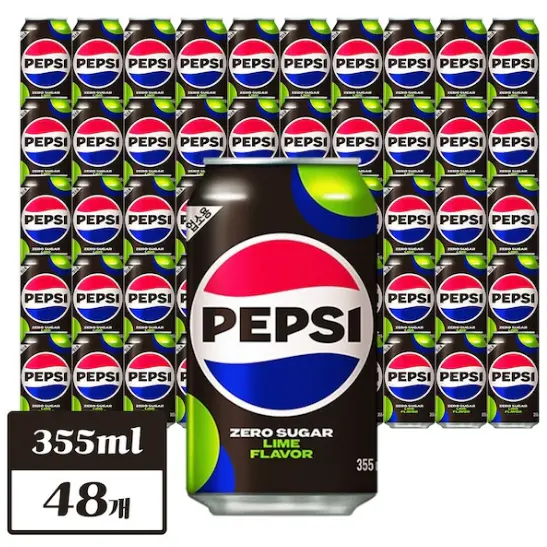 펩시 제로슈거 라임향 355ml*48개