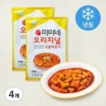 미미네 오리지널 국물떡볶이 (밀떡) (냉동), 570g (4개) (570g × 4개)