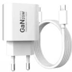 에센스웨어 PD PPS GaN C타입 25W 초고속 충전기 C to C 60W 1M 케이블 세트
