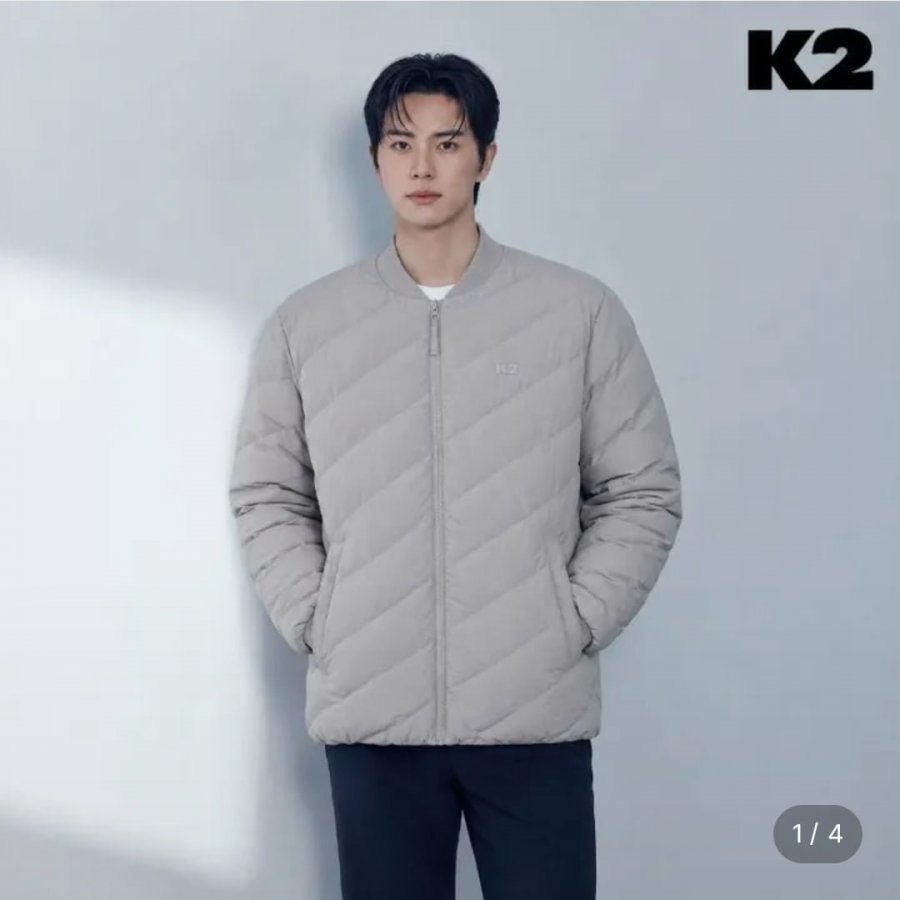K2 남성 실크스타 MOVE 경량 구스 다운