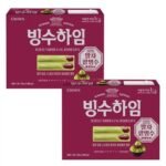 크라운 빙수하임 말차팥빙수, 284g, 2개