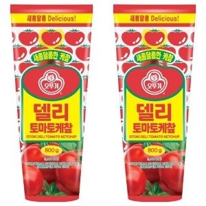 오뚜기 델리 토마토 케찹, 800g (800g × 2개)