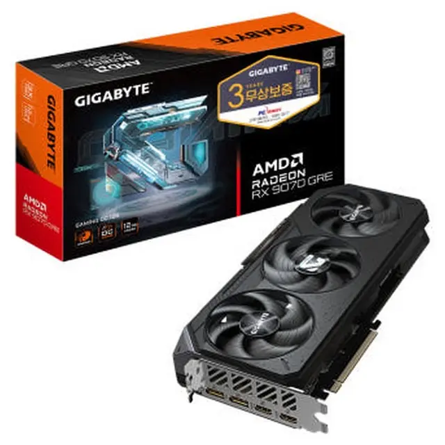 기가바이트 RX9070GRE GAMING O.C GDDR6 12G